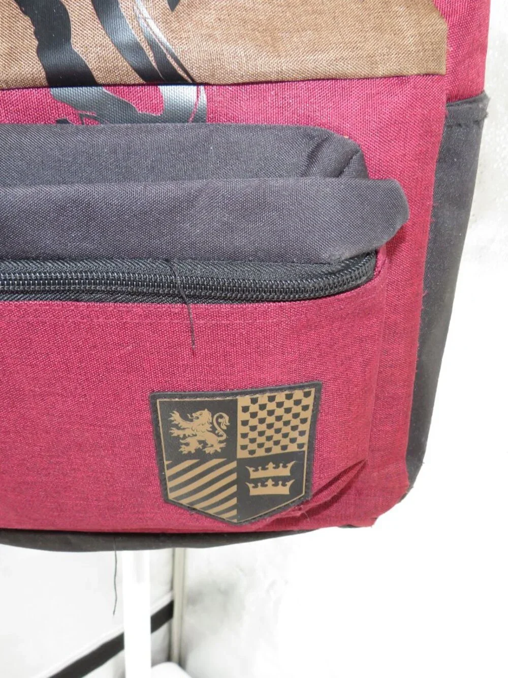 Official Harry Potter Gryffindor Backpack 2019 Collectible | Maroon Canvas Color